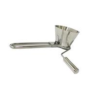 Broyeur manuel pour ail et persil - Gadget de cuisine multifonction en acier inoxydable pour hacher l'ail, les oignons, le piment - Outil à main compact et portable