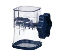 Broyeur manuel pour noix, amandes avec poignée à 360 degrés, récipient transparent, outil de cuisine à 3 couches (vert)