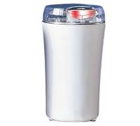 Broyeur mélangeur électrique, Moulin à café en grains Robot culinaire électrique 200 W Moulin à épices puissant Moulin à grains électrique Moulin à expresso Contrôle en un clic(blanc)