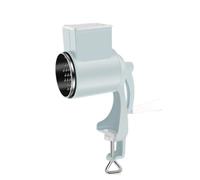 Broyeur mélangeur électrique, Moulin à grains manuel avec pince de table Moulin à café à manivelle for blé, café, épices, noix, accessoires de cuisine(blanc)