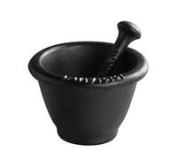 Broyeur, mortier à ail en fonte, broyeur manuel for pot, bol de battage, broyeur à purée, presse