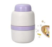 Broyeur multifonctionnel | Broyeur et coupe-papier multifonctionnel avec récipient | Coupe-bouteilles antirouille pour comprimés multiples avec alignement précis de la pilule pour pilules pic
