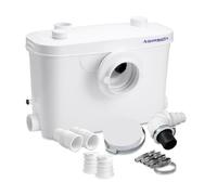 Broyeur sanitaire - AQUAMATIX - Aqua-Sani400 - 400 W - 100 L/min - 3 entrées (WC/évier/baignoire)