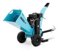 Hillvert Broyeur De Végétaux Branches Bois Thermique Déchiqueteuse À Essence HT-HECTOR 420T (ø 120 mm max, 3 600 tr/min, 15 ch / 11 040 W, Réservoir Essence 5,5 l, Consommation 1,8 l/h)