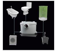 Broyeur WC Sanitaire Adaptable Silencieux marque Française BSF-550-UP