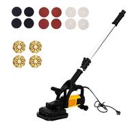 Broyeuse à Béton 4 Têtes 3800w Avec Meule Diamantée, Réglage De 6 Vitesses, Raboteuse électrique Pour Surfaces En Béton Avec Tige D'extension, Pour Béton/pierre/marbre/granit/carrelage Machine+Rod