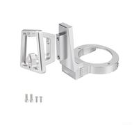 Brquet Montage pour avant Vélo Pliant 51.5mm Rayures Brquet Montage | Guidon et interférence au pliage, volume plié inchangé, design optimisé compact(silver adapt+carrier block)