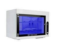 BRRIDE Stérilisateur UV - Boîte de désinfection - Plateau en acier inoxydable - Stérilisateur médical - Plateau en acier inoxydable - Boîte de désinfectant pour salon de manucure
