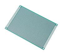 Brrnoo 10 Pièces 8x12 Cm Carte de Circuit imprimé de Platine de Prototypage étamé Double Face de pour Expérience électrique, Usine électronique avec Matériau en Fibre de