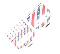Brrnoo 2 Hair Clipper Guides Peignes, Résistants à la Chaleur Compacts, Gardes de Coupe à Cheveux Professionnels pour les Débutants et les Barbiers, le Toilettage des Voyages, les