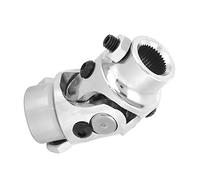 Brrnoo 3/4-36 Spline X 3/4in DD Arbre de Direction Noir DD Joix U pour Les Machines de Broyage avec Ajustement de Puissance pour II Rack de Direction de la Tige de Rue (Électropulaire)