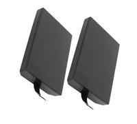 Brrnoo 360 Disqueur du Disque Dur, 360 Boîtier du Boîtier du Disque Dur HDD avec Lecteur de Carter de Disque Dur HDD Couverture 2PCS Console Interne Enclos de Disque Dur pour 360 Slim