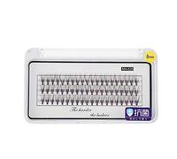 BRRNOO 5 Tailles Faux Extensions de Cils Fibre Synthétique Réutilisable Look Facile à Appliquer la Garniture pour S'adapter avec des Longueurs de 8 Mm-12 Mm pour un (MA-025 0,05c 11 mm)