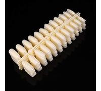 BRRNOO 500 Faux Ongles de Couleur Naturelle, Faciles à Peindre et à appliquer.Fabriqué avec un Matériau ABS de Haute qualité, adapté aux Spécialistes des Ongles Professionnels ou aux (Couleur