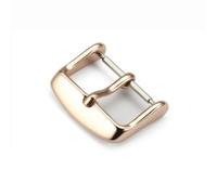 Brrnoo Accessoires de Montre-bracelet à Boucle Ardillon en Acier Inoxydable avec 5 Tailles Argent 6 Tailles Or Rose Matériaux de qualité Supérieure pour un Port de Longue Durée (or rose 20mm)