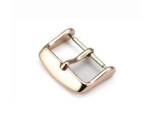 Brrnoo Accessoires de Montre-bracelet à Boucle Ardillon en Acier Inoxydable avec 5 Tailles Argent 6 Tailles Or Rose Matériaux de qualité Supérieure pour un Port de Longue Durée (or rose 20mm)