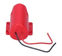 BRRNOO Adaptateur de Montage, Adaptateur avec Base, Conception Monobloc, Composants électroniques ABS, de Batteries pour Bricolage, 2 Sorties de Câblage