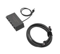 BRRNOO Adaptateur Ethernet Satellite Adaptateur Internet Ethernet Réseau 4 Ports Gigabit Plug and Play 1 Gbit/s Connexion Rapide et Stable avec Câble Cat 5e pour Mini et Gen 3