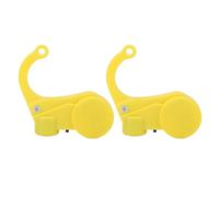 Brrnoo Alarme de Sommeil pour Conducteur, Dispositif Anti-somnolence, Capteur D'inclinaison de Tête monté sur L'oreille, pour Camionneurs, Travailleurs de Nuit, Conduite Longue Distance (YELLOW)