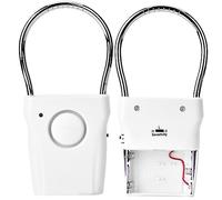 Brrnoo Alarmes de Porte, Dispositifs de sécurité des Hôtels Vol à Vibration Alerte de Vibration de Alerte de 120 DB Capteur Tactile Poignée de Porte Alarme Dispositifs de sécurité de pour la à