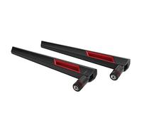 BRRNOO Antenne WiFi, Antenne WiFi de Bureau PC avec 2 Antennes AC88 2 Pièces Câble vers SMA pour Extension Externe M.