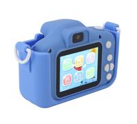 BRRNOO Appareil Photo Numérique Dinosaure de Dessin animé pour Enfants, Caméscope Selfie avec écran de 2,0 Pouces, pour Filles et Garçons (Blue)