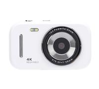 BRRNOO Appareil Photo Numérique pour Enfants, Zoom 16X, Enregistreur Vidéo Portable 48 MP 4K pour Garçons et Filles étudiants (White)