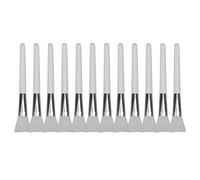 BRRNOO Applicateur de Masque Facial, 12pcs Masque Facial Brosse Brosse Faciale en Silicone Douce Silicone Confortable Poignée pour le Applicateur