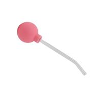 Brrnoo Aspirateur Manuel pour Élimination des Pierres d'Amygdales Outil de Nettoyage de la Bouche Boule en PVC avec Tube d'Aspiration pour Mauvaise Haleine