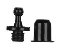 Brrnoo Attaches à Clips de Filet, Kit de Chevilles de Guidage de Grille de Haut-Parleur de Cadre de Couverture de Filet de Boîte de Son avec Boucle de Fixation à Pression