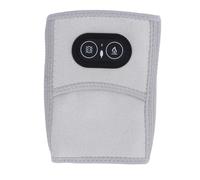 BRRNOO Attelle de Bras Chauffante, Coussin Chauffant pour Coude à Vibrations Réglables, pour un Soulagement Efficace de la Douleur (Gris clair)