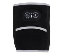 BRRNOO Attelle de Bras Chauffante, Coussin Chauffant pour Coude à Vibrations Réglables, pour un Soulagement Efficace de la Douleur (BLACK)