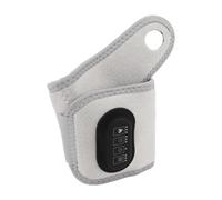 Brrnoo Attelle de Poignet Chauffante, Taille Réglable, Massage par Vibration, Soulagement de la Fatigue Musculaire, Coussinet pour les Mains, Voyage, Bureau, Usage Domestique