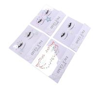 Brrnoo Autocollant de Pierres Précieuses pour le Visage, Brillant Multifonctionnel pour les Cheveux des Yeux du Visage, avec Application Facile à Enlever, pour les Fêtes, les Boîtes