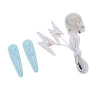 Brrnoo Autocollant Lumineux LED pour le Visage, Modes de Clignotement Réglables, Lampe à Cils Lumineuse pour les Fêtes