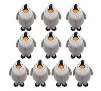 Brrnoo Ballons de Pingouin, Ballons de Fête en Aluminium en Aluminium 10pcs Debout Pingouin Couleurs Vives Animaux Fête pour la de Baby Shower
