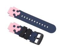 Brrnoo Band de Montres pour Enfants de 15 Mm Slicon de Montre en Silicone pour Enfants Remplacement de Monwatch avec une Boucle en Acier Inoxydable adapté à la Peau Respirante Sèche (PINK)