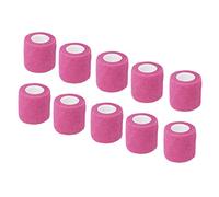 Brrnoo Bandage Auto-adhésif Enveloppe, Bande Sportive Bandage Cohésif élastique Wra Elasticité Elastic pour Athlétique, Sport, Poignet, Cheville (violet vif)