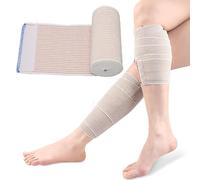BRRNOO Bandage élastique, Rouleau de Compression Athlétique Réutilisable Auto-adhésif pour le Soutien Médical Sportif, avec Tissu Respectueux de la Peau pour la Cheville, le Poignet,