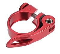 BRRNOO Bicycle SEAT SEAT-POST PRIND, 31,8 Mm Pince de Siège de Vélo, Boulon à Libération Rapide, Pince de Siège à Vélo à Débit Rapide, pour le de la Route et de la Montagne (rouge)