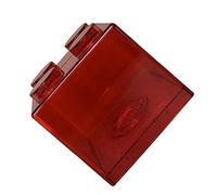 Brrnoo Boîte d'économie d'argent, Argent Saver Box Rectangulaire 'économie ' de Sauvegarde Transparent en Plastique de Construction de Blocs de Construction Boîte ' Claire pour Les Enfants
