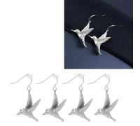 BRRNOO Boucle D'oreille en Acier Inoxydable, Piercing D'oreille de Style Punk, Clous en Brillants et Mignons pour Femmes et Filles, Convient pour le Travail, le Shopping, les Fêtes