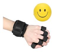 Brrnoo Boule orthèse de Doigt, équipement Formation Dispositif Doigt Boule Force de préhension Attelle Anti-spasticité avec Bandes d'aluminium pour Course d'hémiplégie, Balles de préhension