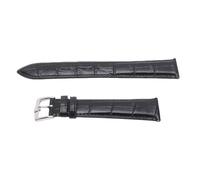 Brrnoo Bracelet de Montre de Remplacement 21 X 18 Mm, Bracelet de Rechange pour Montre T9801 avec Cuir PU, Design de Luxe, Trous Faciles à Régler pour Montres Intelligentes à Quartz (Black)