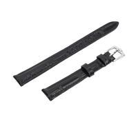 Brrnoo Bracelet de Montre en Cuir Texture Résistant à la Pluie Bracelet à Dégagement Rapide avec Boucle en Acier Inoxydable pour Montres Intelligentes à Quartz Automatiques (12x10)