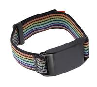 Brrnoo Bracelet de Montre en Nylon de Remplacement pour Whoop 4.0, Bracelet de Montre Respirant, de Sport Confortable avec Ajustement Réglable pour Tracker d'activité (Coloré)