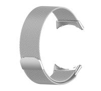 Brrnoo Bracelet de Montre Milanais en Maille Métallique, élégant, Réglable, tissé Haute densité, Léger et Respirant avec Design Magnétique pour 4 (montre3 4 45MM)