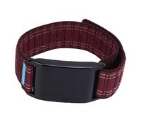 Brrnoo Bracelet de Montre Réglable en Nylon, pour Whoop 4.0, avec Ajustement sécurisé, Léger, Confortable, Design Durable (Wine Red)