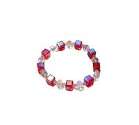 Brrnoo Bracelet de Perles Extensibles, Ensemble de Bracelets de Perles de Légers et Imperméables, 5 Pièces de de Délicates, Accessoires pour Cheveux pour Tailles de