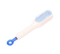 Brrnoo Brosse à Cheveux Rétractable, Brosse Extensible avec Anneau de Traction Ergonomique pour Démêler le Style, à Cheveux Portable en ABS pour les Types de